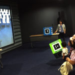 ほろのべ面白科学館2015 「古代生物ARスクリーン」